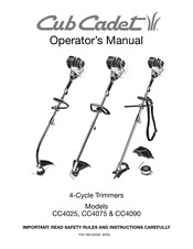 Troy-Bilt CC4025 Manual Del Operador