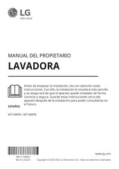 LG WT18WPB Manual Del Propietário