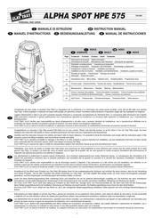 Clay Paky ALPHA SPOT HPE 575 Manual De Instrucciones