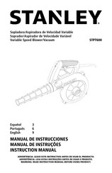 Stanley STPT600-AR Manual De Instrucciones