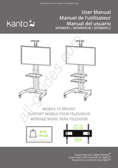 Kanto MTM65PL2 Manual Del Usuario