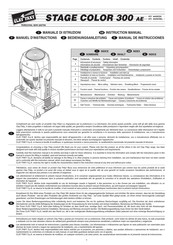 Clay Paky HTI 300W/DX Manual De Instrucciones