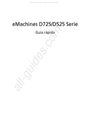 Acer eMachines D525 Serie Guía Rápida