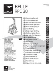 Altrad Belle RPC 30 Manual Del Usuario