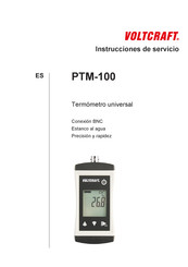 VOLTCRAFT PTM-100 Instrucciones De Servicio