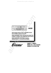 Audiovox RampageAV-301N Manual De Operación