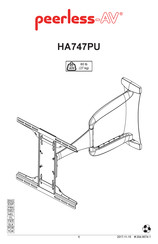 peerless-AV HA747PU Manual Del Usuario