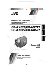 JVC GR-AX527UM Manual De Instrucciones