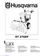 Husqvarna ST 276EP Manual De Las Instrucciones