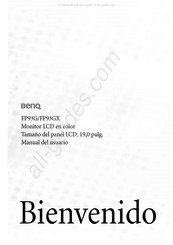 BenQ FP93G Manual Del Usuario