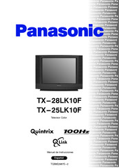 Panasonic TX-25LK10F Manual De Instrucciones