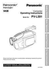 Panasonic PV-L591D Manual De Instrucciones