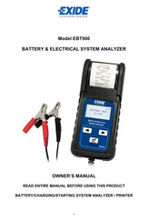 DHC EBT900 Manual Del Usuario