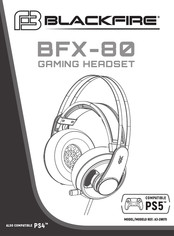 Blackfire BFX-80 Manual De Instrucciones