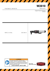 Atlas Copco 8431 0350 10 Instrucciones De Operación Y Seguridad