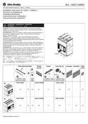 Allen-Bradley 140MG-J Instrucciones De Instalación