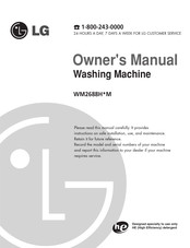 LG WM2688H MA Serie Manual Del Propietário