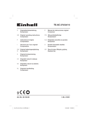 EINHELL 40.104.50 Manual De Instrucciones