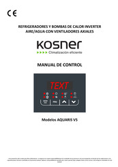 Kosner AQUARIS V5 Manual De Control