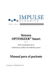 Impulse Dynamics OPTIMIZER Smart Manual Del Usuario