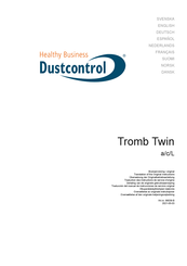 Dustcontrol DC Tromb Twin c Traducción Del Manual De Instrucciones De Servicio Original