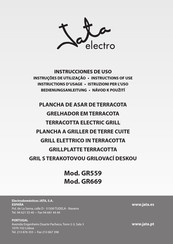 Jata electro GR669 Instrucciones De Uso