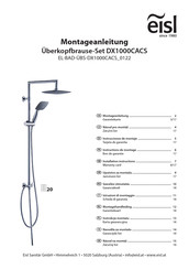 eisl DX1000CACS Instrucciones De Montaje