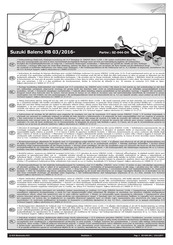 ECS Electronics SZ-044-DH Instrucciones De Montaje