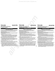 Taylor TS32 Manual De Instrucciones
