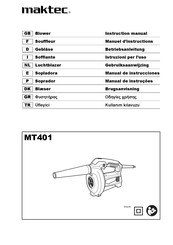 Maktec MT401 Manual De Instrucciones