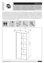 ML MEBLE ELMO 04 Instrucciones De Montaje