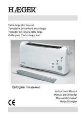 HAEGER Bologne TO 100.001C Manual De Usuario