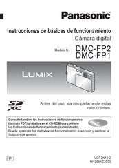 Panasonic LUMIX DMC-FP1 Instrucciones De Básicas De Funcionamiento