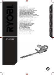 Ryobi RY18HT40A Traducción De Las Instrucciones Originales