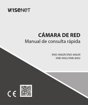 Wisenet XNO-9082R Manual De Consulta Rápida