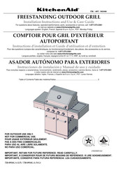 Kitchen Aid 720-0954GA Instrucciones De Instalación Y Manual De Uso Y Cuidado