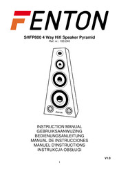 Fenton SHFP800 Manual De Instrucciones