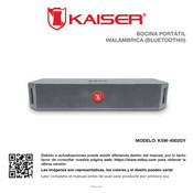 Kaiser KSW-4002GY Manual Del Usuario