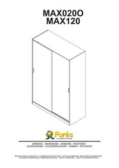 Fores MAX120 Instrucciones De Montaje