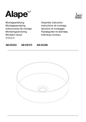 Alape AB.KE325 Instrucciones De Montaje