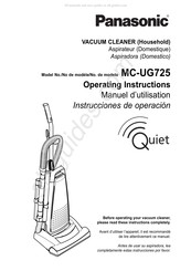 Panasonic MC-UG725 Instrucciones De Operación