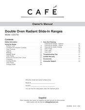 Cafe CES750P3MD1 Manual Del Propietário