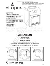 vitapur VWD2036BLK-1 Manual De Uso Y Cuidado