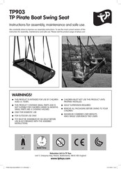 TP 903 Instrucciones De Montaje, Mantenimiento Y Uso