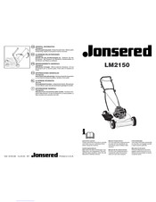 Jonsered LM2150 Manual De Las Instrucciones