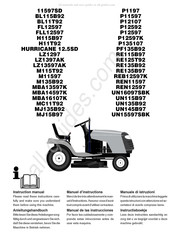 McCulloch H115B97 Manual De Las Instrucciones