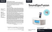 HoMedics SoundSpa Fusion SS-6510 Manual De Instrucciones E Información De Garantía