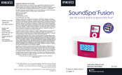 HoMedics SoundSpa Fusion SS-6500 Manual De Instrucciones E Información De Garantía