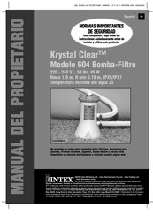 Intex Krystal Clear 604 Manual Del Propietário