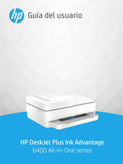 HP DeskJet Plus Ink Advantage 6400 Serie Guia Del Usuario